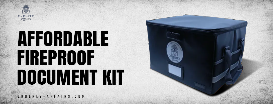affordable fireproof document kit